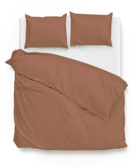 Zo Home Satinado Dekbedovertrekset Uni Katoen Satijn - canyon rose Roze