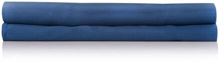 Zo home Satinado Laken Katoen Satijn - navy blue Blauw