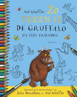 Zo teken je de Gruffalo en zijn vrienden. 8+