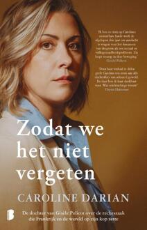 Zodat we het niet vergeten -  Caroline Darian (ISBN: 9789049208349)
