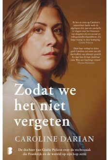 Zodat We Het Niet Vergeten - Caroline Darian