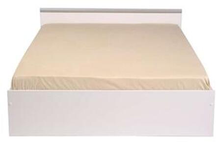 ZODIAC Mat wit eigentijds volwassen bed - B 140 x B 200 cm