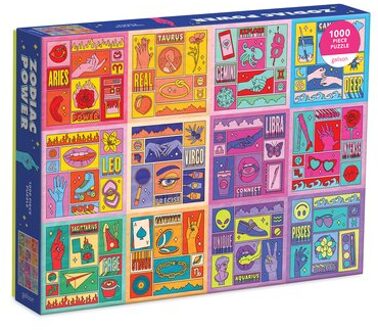 Zodiac Power 1000 Piece Puzzle - Julie Seabrook Ream