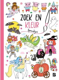 Zoek En Kleur Sprookjes - Zoek En Kleur