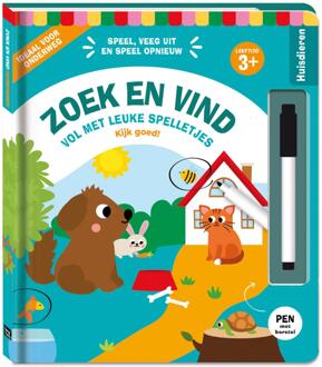 Zoek en vind - Huisdieren 3+