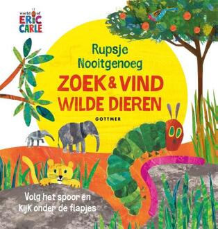 Zoek & Vind - Wilde Dieren - Rupsje Nooitgenoeg - Eric Carle