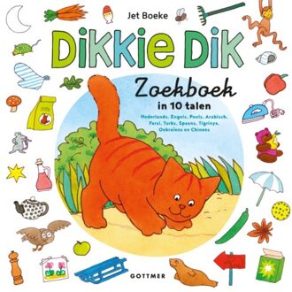 Zoekboek In 10 Talen - Dikkie Dik - Jet Boeke