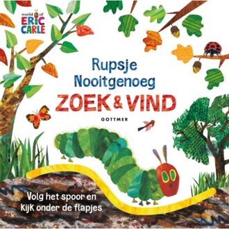 Zoekboek: Rupsje Nooitgenoeg, zoek en vind