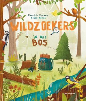 Zoekboek: Wildzoekers in het bos. 6+