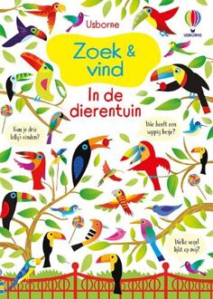 Zoekboek: Zoek en vind: Dierentuin. 5+ Stickerboek