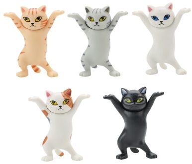 Zoeken Tilde De Doodskist Dansen Kat Pen Houders Mobiele Telefoon Houder Model Ornamenten N7MC