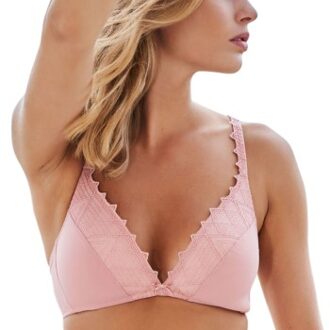 Zoey Soft Bra Roze - Small,Medium,Large,X-Large