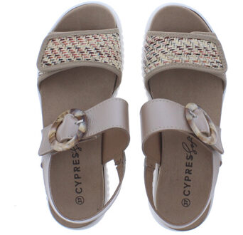 Zofia dames sandaal | maat: | | dames | combinatie Beige - 39