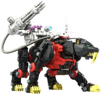 Zoids Plastic Model Kit 1/100 RMZ-006 Saber Tiger Schwarz Special (Reproduction) 19 cm