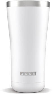 Zoku Drinkbeker Hydration 3-in-1 591 Ml Rvs Wit