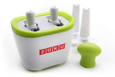 Zoku Quick Pop IJsmaker Duo Groen, Wit