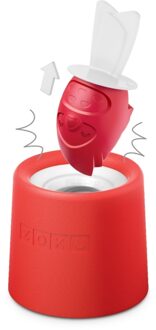 Zoku Slow Pop ijsmaker Vogel - rood