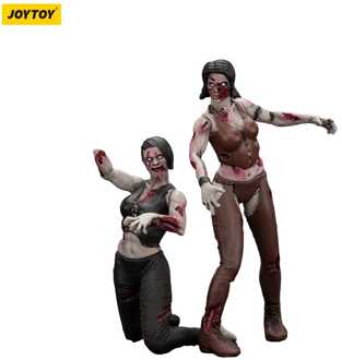 Zombie Dark Source Action Figures 2-Pack Female wrestlers 8 cm