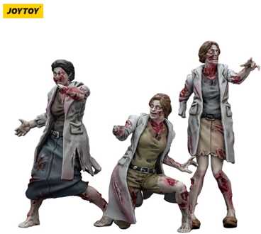 Zombie Dark Source Action Figures 3-Pack Medics 8 cm