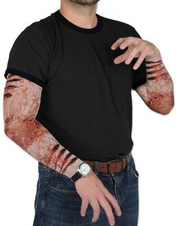 Zombie Halloween verkleedaccessoire mouwen voor volwassenen
