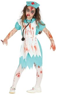 Zombie verpleegster/zuster verkleedkostuum voor meisjes Multi