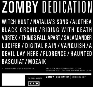 Zomby - Dedication