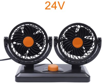 Zomer 12V / 24V Auto Single / Dual Fan Auto Interieur Accessoires Kan 360 Graden Draaien In Alle richtingen Auto Koeling Accessoires