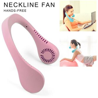 Zomer Air Cooling Neck Fan Usb Draagbare Opknoping Hals Fan 2 In 1 Luchtkoeler Mini Elektrische Airconditioner