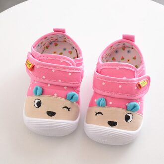 zomer Baby Kids Baby Jongens Meisjes Cartoon Anti-slip Schoenen Zachte Zool Piepende Sneakers babyslofjes chaussures bebe fille roze / 4.5