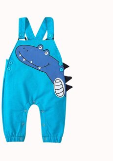 Zomer Baby Meisje Jongen Cartoon Animal Print Bretels Broek Kinderen Overalls Cartoon Dinosaurus Overalls Ins