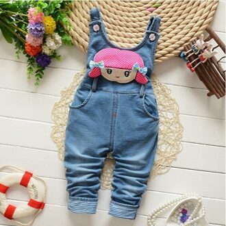Zomer Baby Meisjes Jeans Broek Kinderen Kleding Katoen Casual Kinderen Broek Tiener Denim Jongens Kleding Overalls jeans 24M