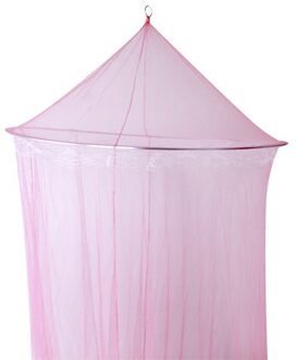 Zomer Baby Wieg Klamboe Baby Care Insect Fly Canopy Netting Dome Mosquit Cover Baby Protectors Roze