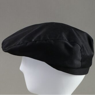 Zomer Baret Caps Voor Mannen Vrouwen Vintage Nieuws Jongen Cap Cabbie Gatsby Linnen Outdoor Hoeden Zonnehoed Unisex eendenbek Caps zwart