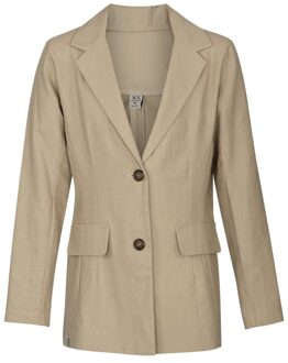 Zomer blazer meisjes - zand - Coco - Maat 146/152