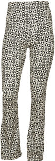 Zomer broek meisjes - grafic zwart/wit - Flair - Maat 158/164