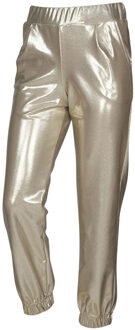 Zomer broek meisjes - shiny goud - Sammy - Maat 170/176