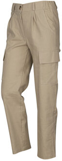 Zomer broek meisjes - zand - Lola zakken - Maat 146/152