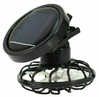 Zomer Cooling Fan Clip-On Hoed Mini Clip Solar Zon Energy Power Panel Mobiele Koelventilator Koeler