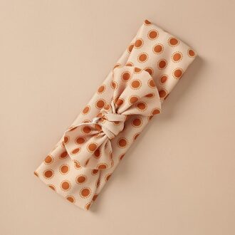 Zomer Dot Gedrukt Baby Hoofdband Zachte Bows Meisjes Elastische Haarband Hoofdbanden Voor Meisjes Kids Baby Haar Accessoires stijl 05