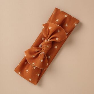 Zomer Dot Gedrukt Baby Hoofdband Zachte Bows Meisjes Elastische Haarband Hoofdbanden Voor Meisjes Kids Baby Haar Accessoires stijl 06