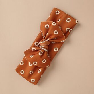 Zomer Dot Gedrukt Baby Hoofdband Zachte Bows Meisjes Elastische Haarband Hoofdbanden Voor Meisjes Kids Baby Haar Accessoires stijl 08
