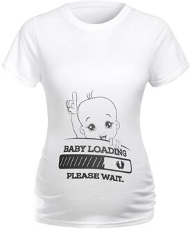 Zomer Grappige Cartoon Print Zwangerschap T-shirt Tops Moederschap Kleding Plus-Size Korte Mouwen Zwangere Vrouwen T-shirts