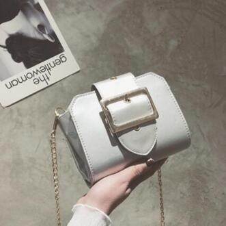 Zomer Handtas Pu Leer Vrouwen Tas Lakleer Heldere Shell Kleine Vierkante Chain Schoudertassen grijs