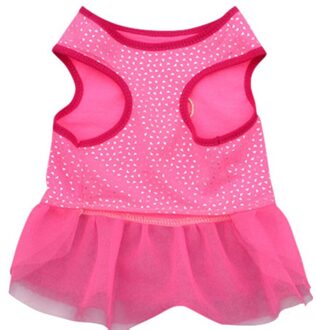 Zomer Hond Vest Katoen Materiaal Zachte Comfortabele T-shirts Huisdier Korte Rok Voor Kleine Honden Teddy Chihuahua Levert M-L size