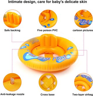 Zomer Kids Baby Float Opblaasbare Ronde Zwemmen Zitting Cartoon Float Zwemmen Ringen Outdoor Activiteiten Seat Ring Kinderen Speelgoed