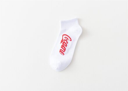 Zomer Lange Mannen Tij Straat Europa En Amerika Hip Hop Wilde Cola Sokken Vrouwelijke Ins Skateboard Sokken Unisex Harajuku calcetines wit