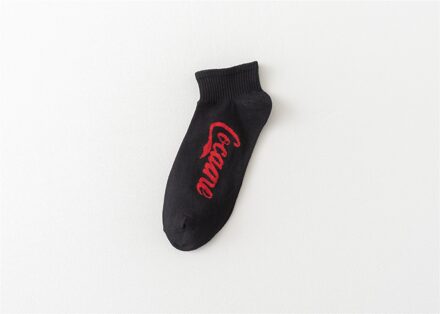 Zomer Lange Mannen Tij Straat Europa En Amerika Hip Hop Wilde Cola Sokken Vrouwelijke Ins Skateboard Sokken Unisex Harajuku calcetines zwart