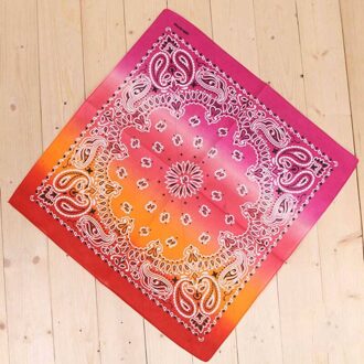 Zomer Lente Vierkante Sjaal Vrouwen Mode Print Kleine Hals Sjaals Office Lady Haarband Hoofddoek Vrouwelijke Bandana Hoofdband 55*55Cm 1
