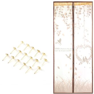 Zomer Magnetische Fly Bug Anti Insect Mosquito Screen Clear Mesh Zelf-Gesloten Zacht Garen Deur Tulle Deur Gordijn Handig