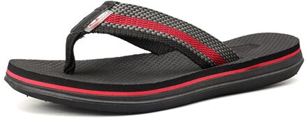 Zomer Mannen Casual Slippers Slip-On Slippers Comfortabel Ademend Strand Water Sandalen Klassieke Outdoor Flats Schoenen zwart / 8.5